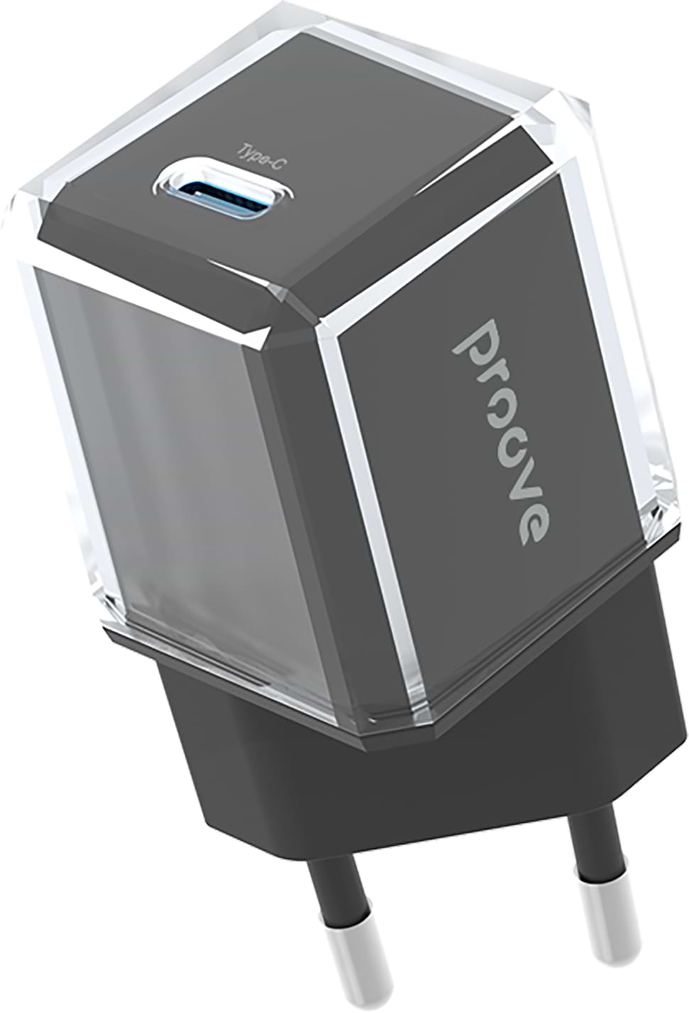 Мережевий зарядний пристрій Proove Pure GaN 30W (Type-C) black (WCPU30012201)